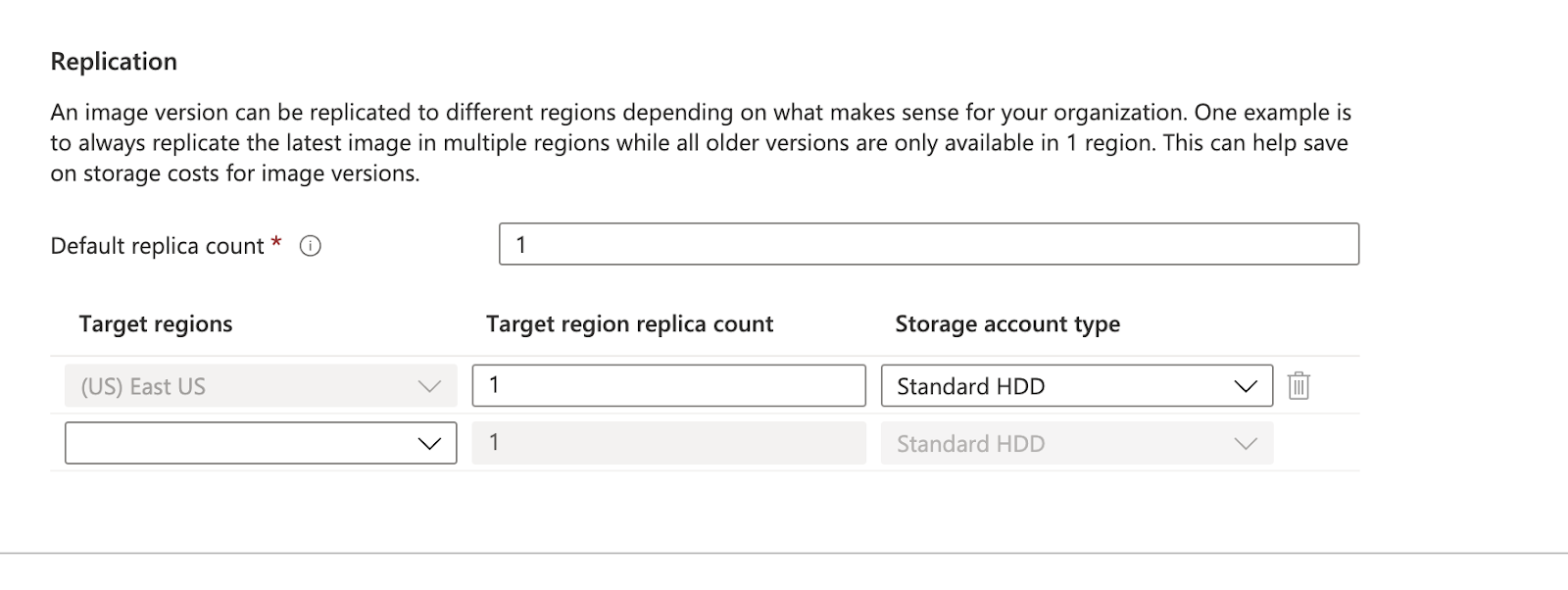 Azure Shared Image Gallery example Azure Shared Image Gallery example